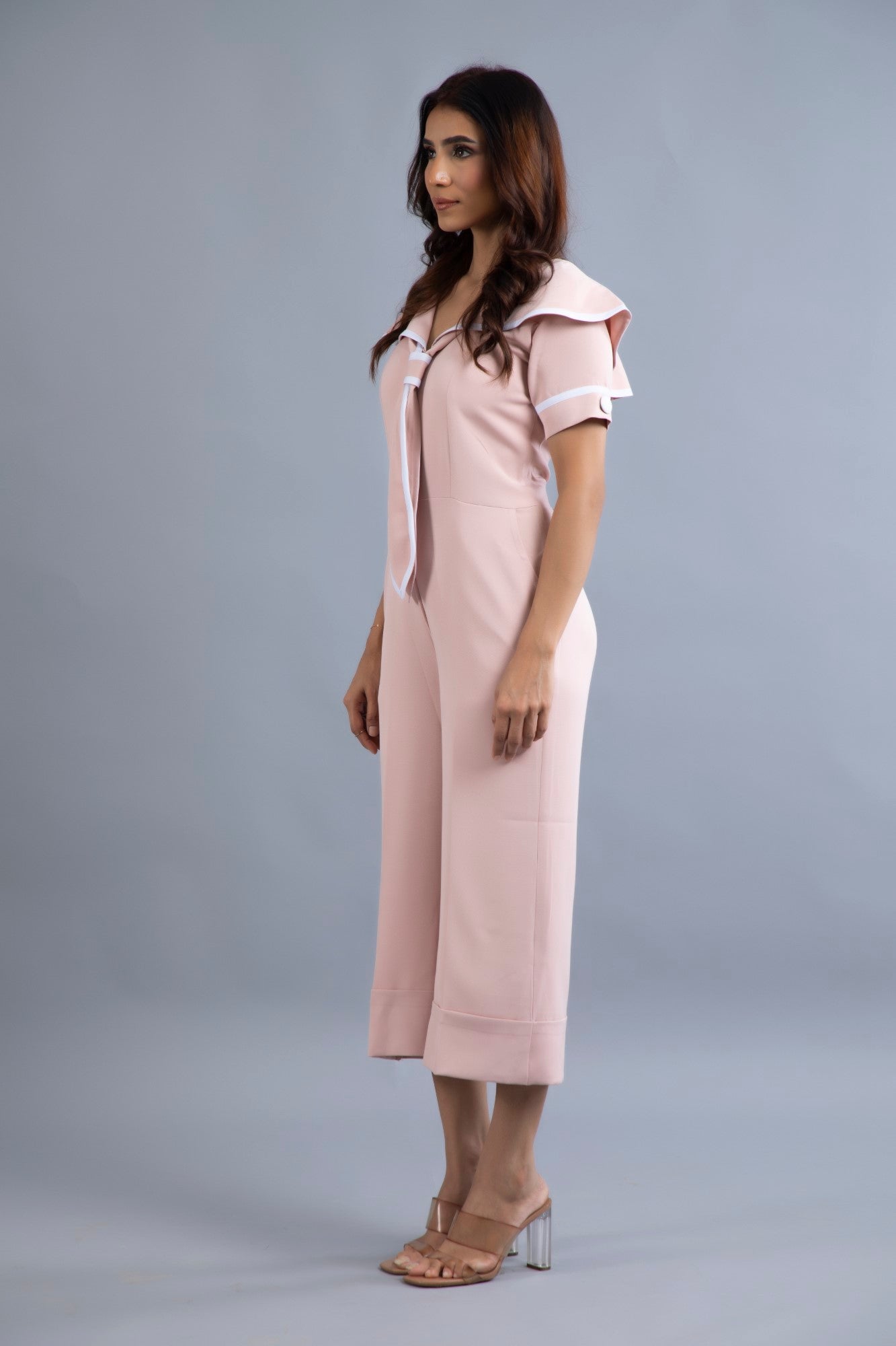 Blush Nautical Jumpsuit