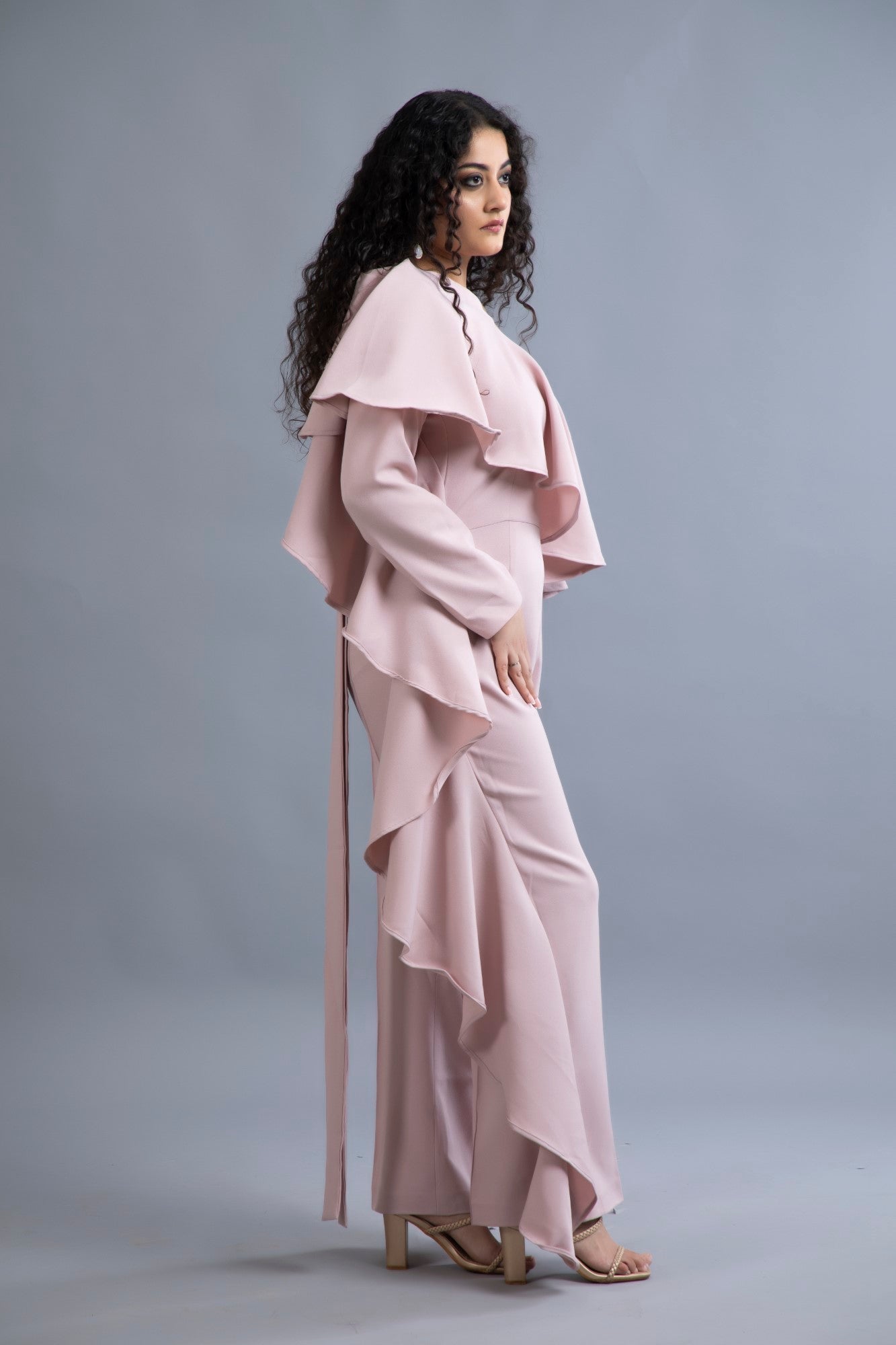 Dusky Cascade Jumpsuit