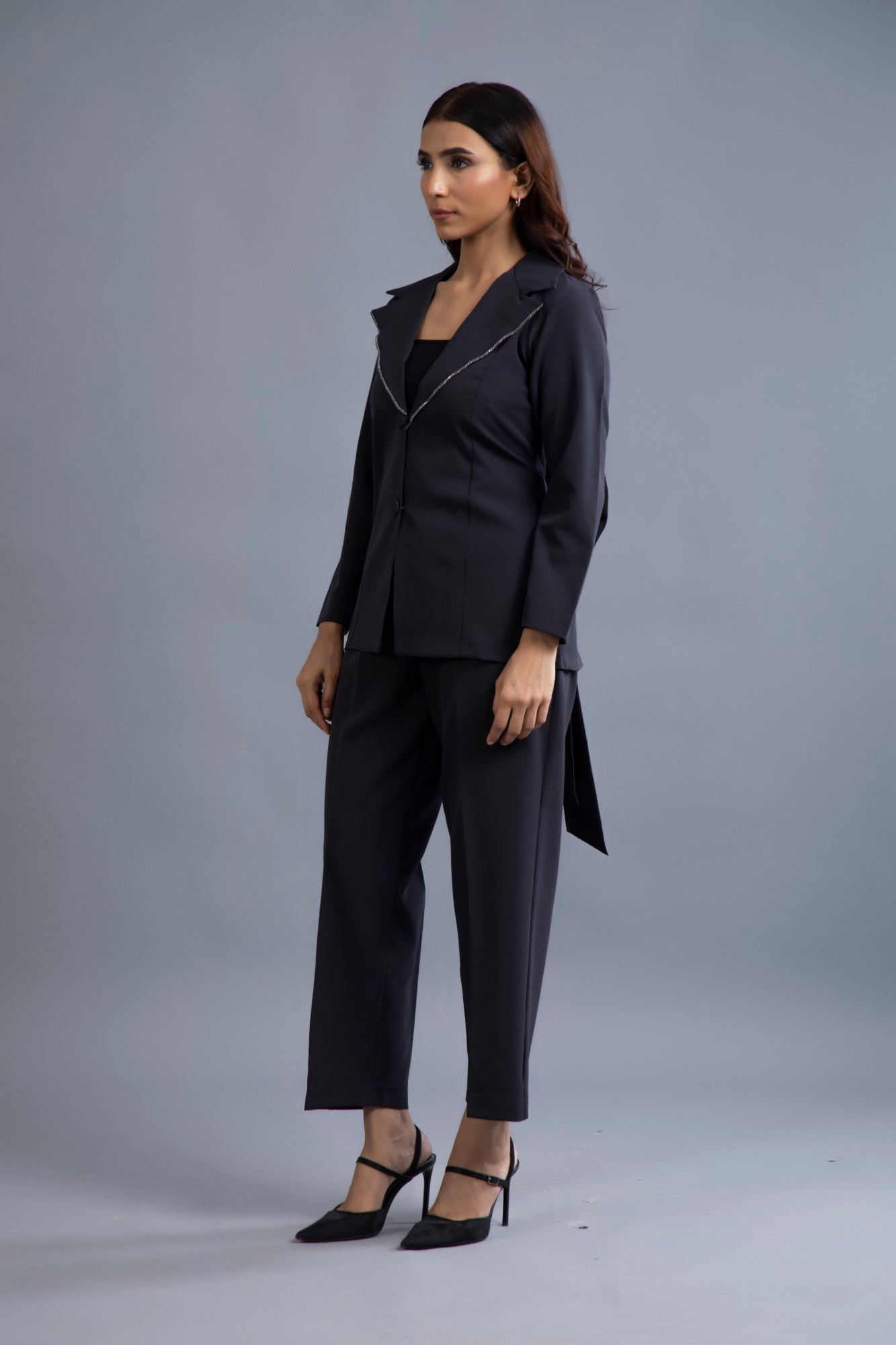 Obsidian Edge Blazer Set