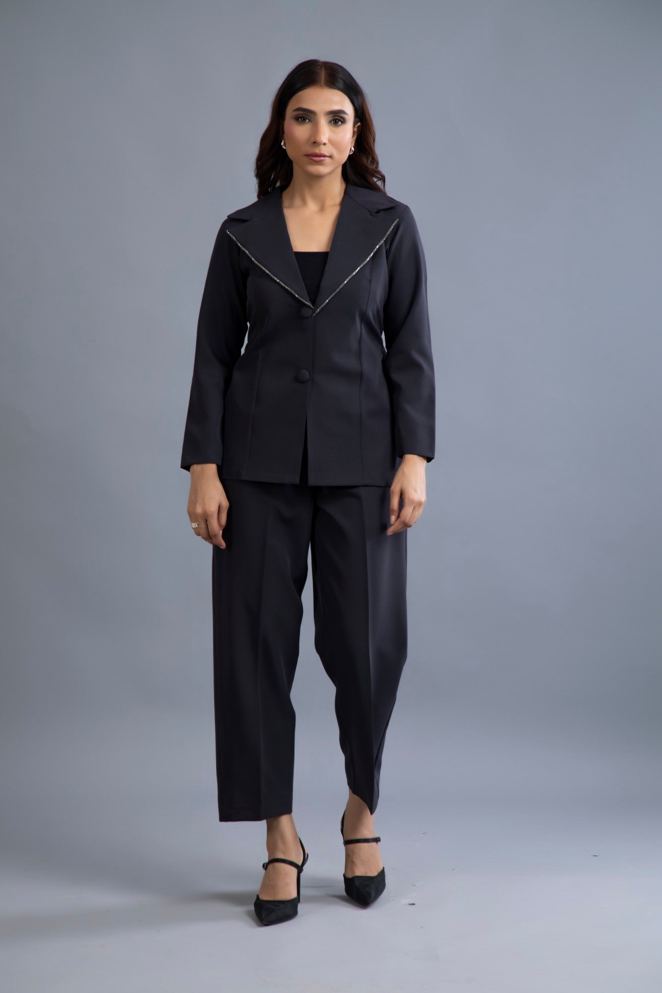 Obsidian Edge Blazer Set