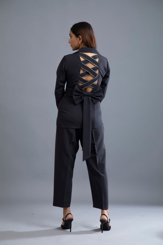 Obsidian Edge Blazer Set