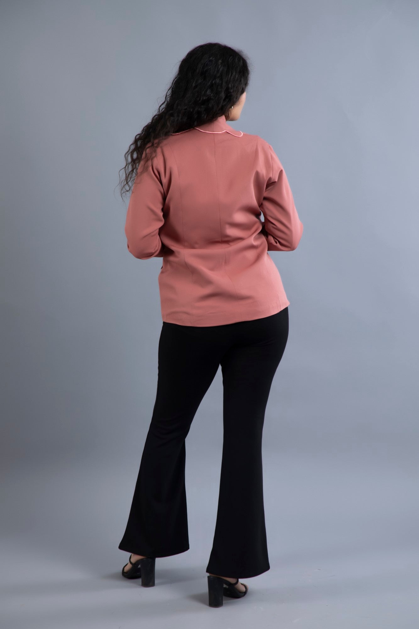 Blush Wave Blazer
