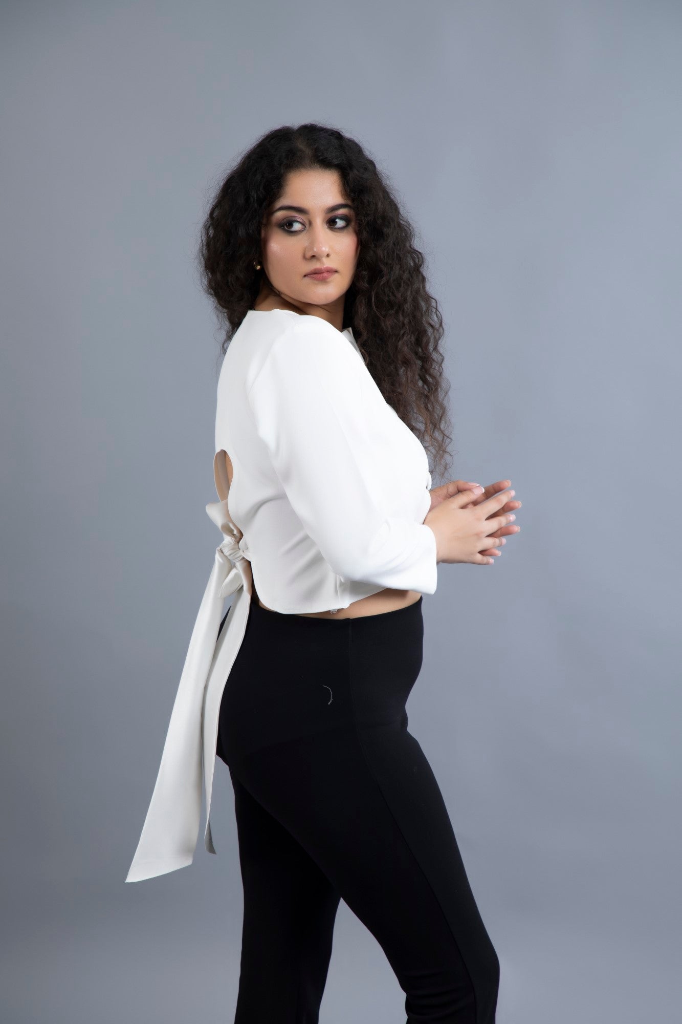 Ivory Chic Crop Top