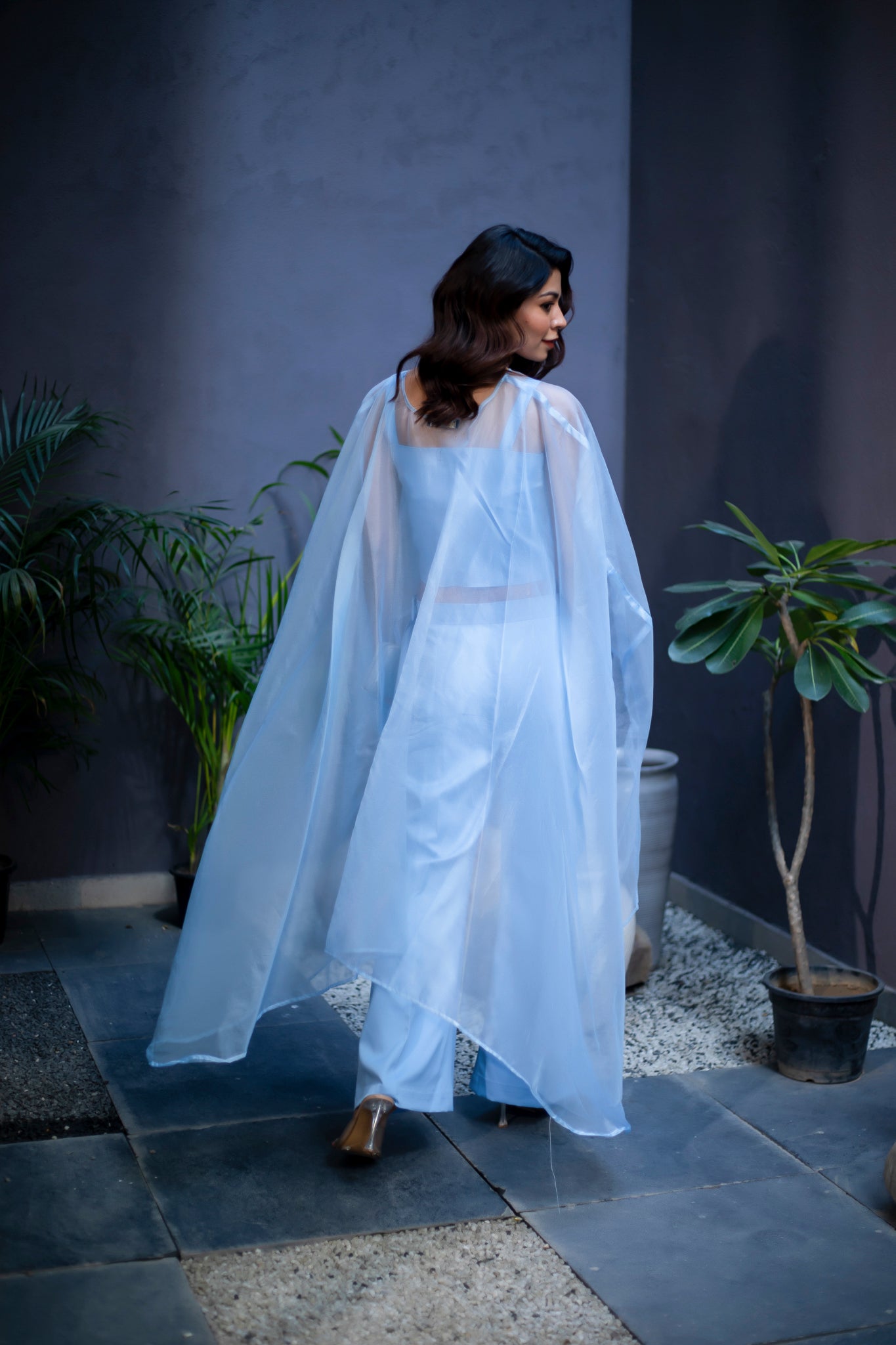 Celestial Sheer Cape Ensemble