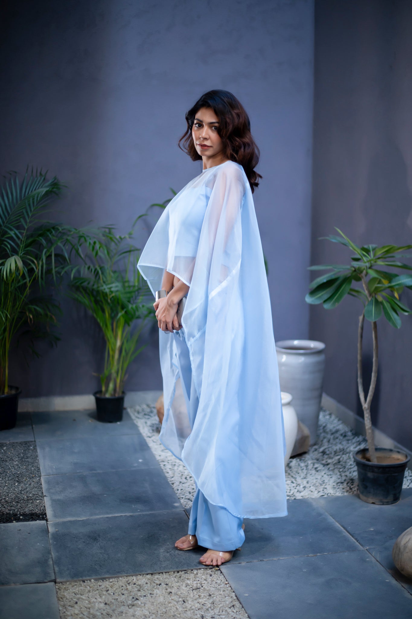Celestial Sheer Cape Ensemble