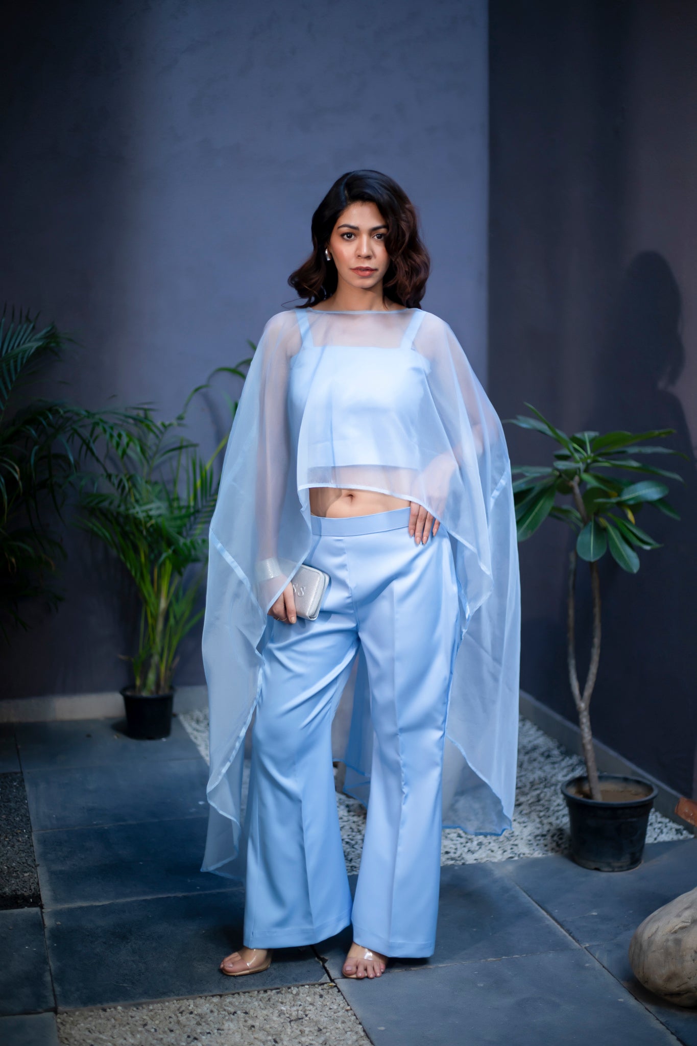 Celestial Sheer Cape Ensemble