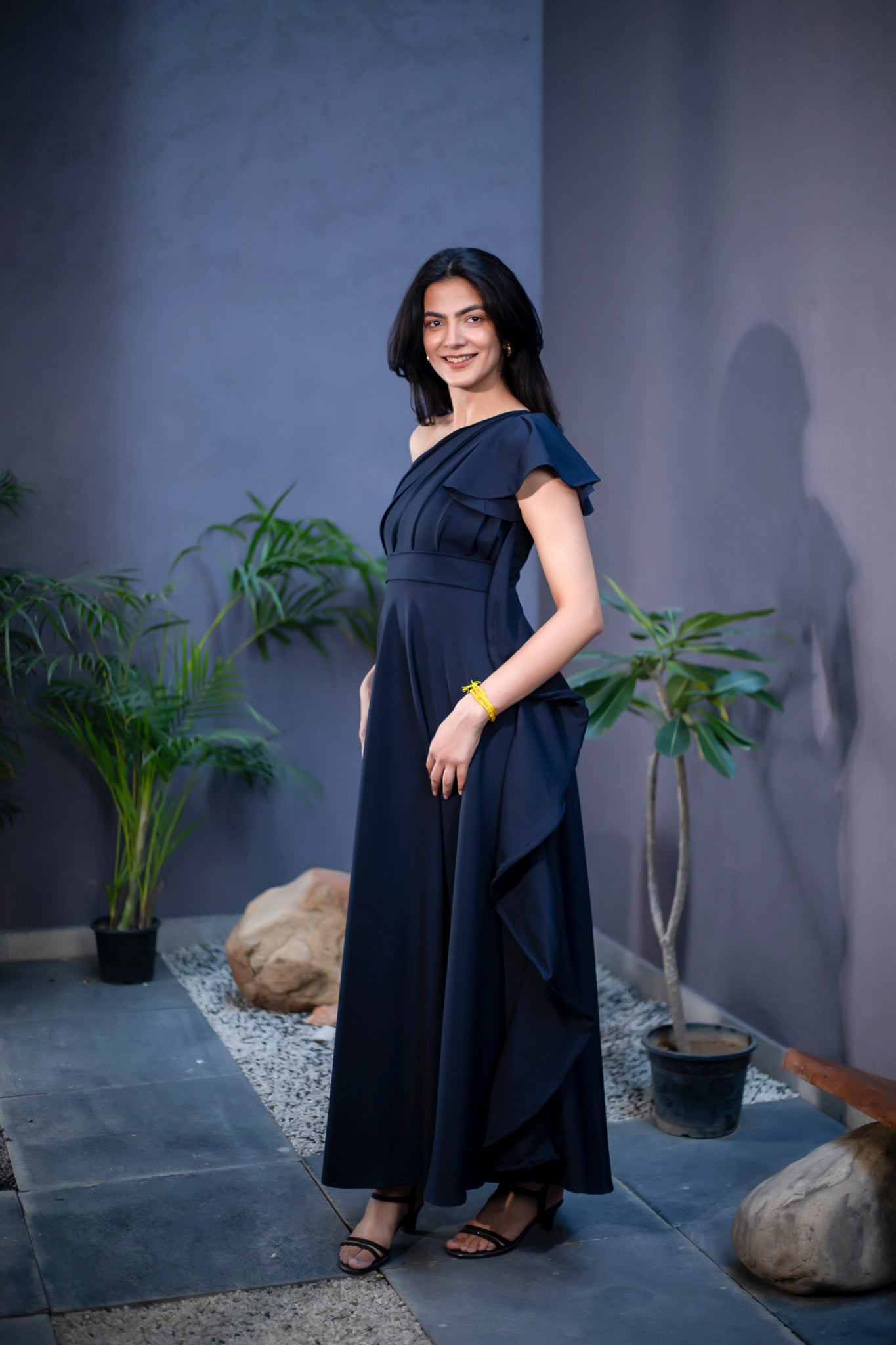 Astral One Shoulder Dress