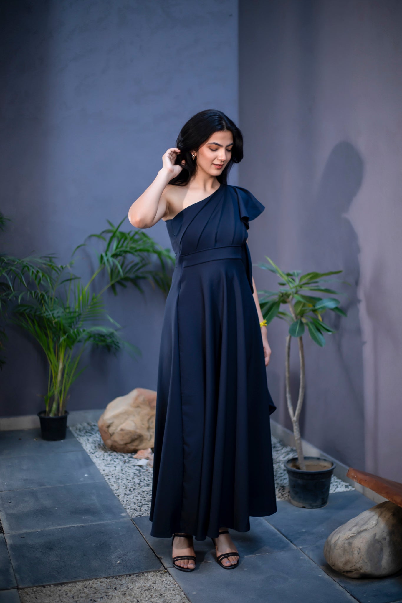 Astral One Shoulder Dress