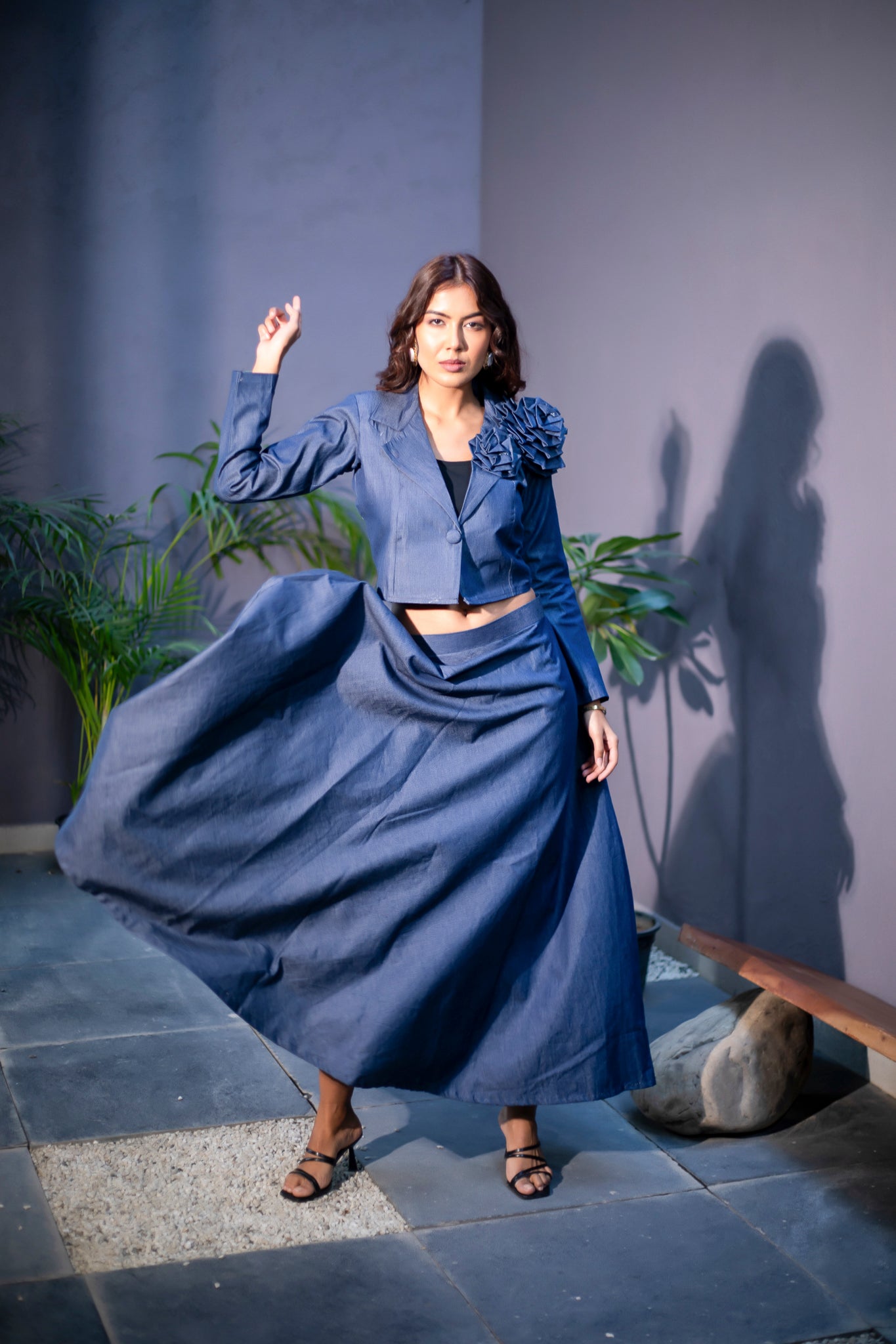 Petal Dimensional Jacket Set