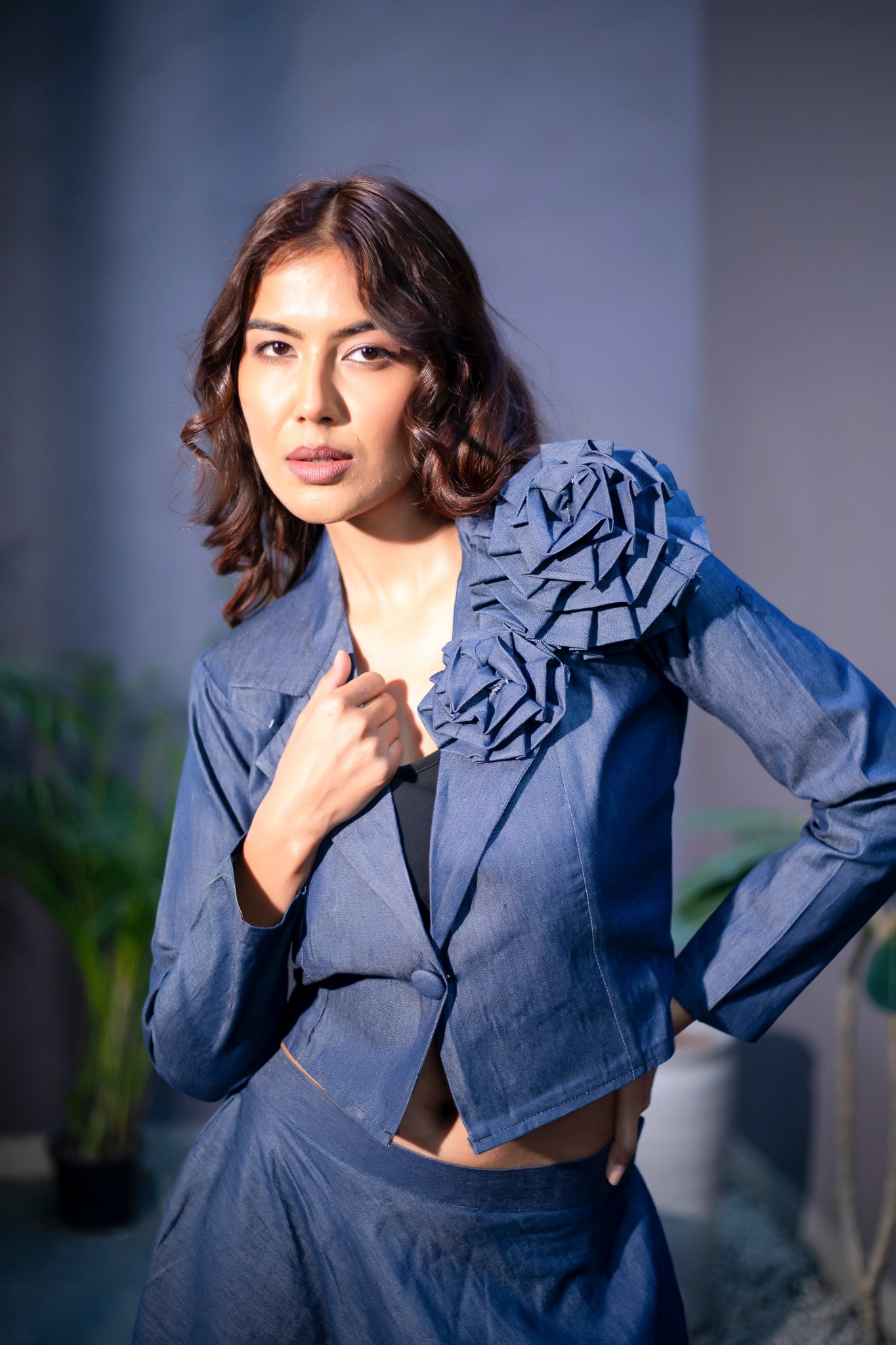 Petal Dimensional Jacket Set