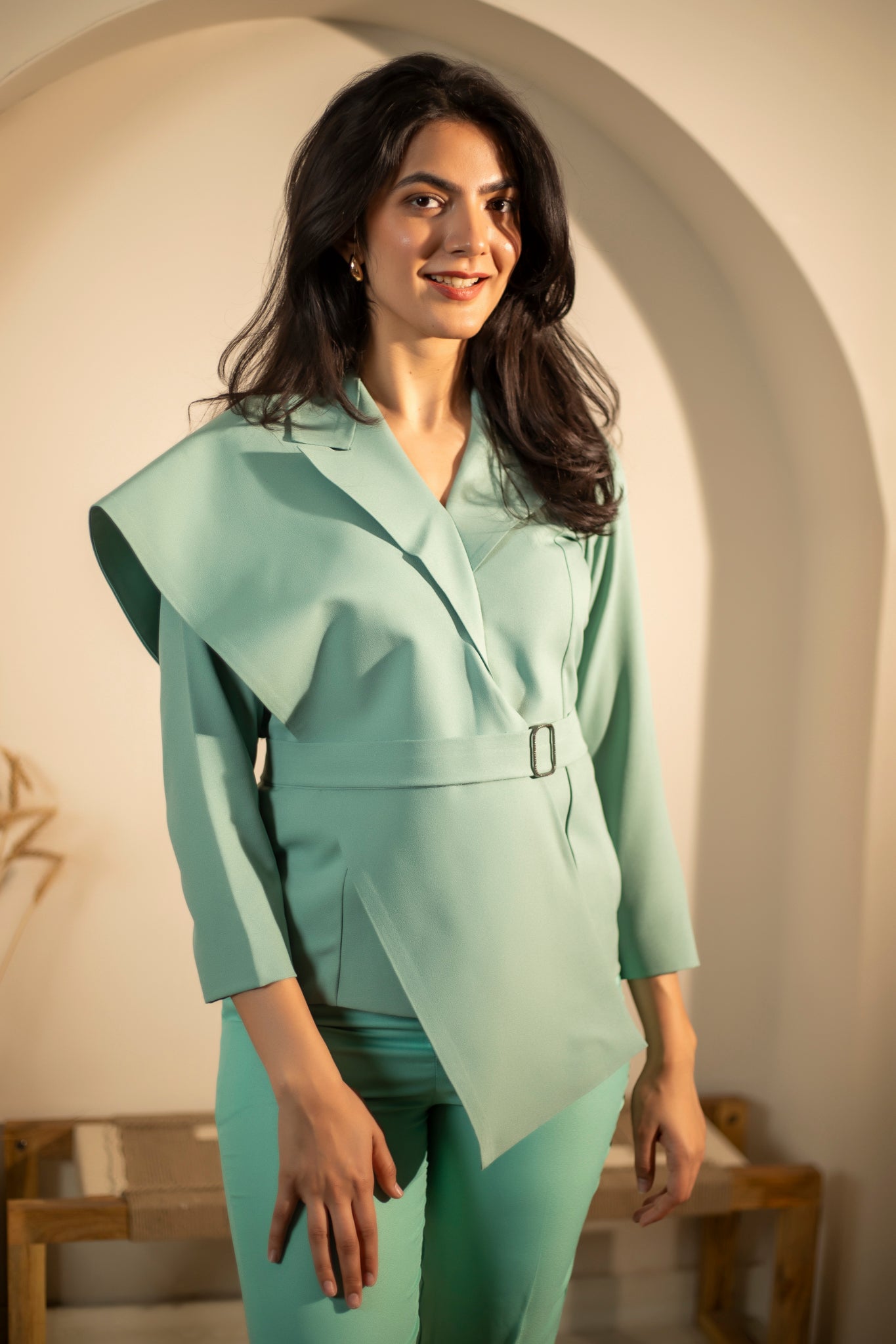 Cascade Asymmetric Suit Set
