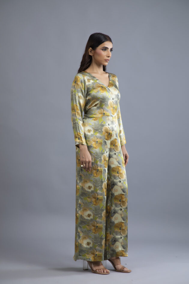 Floral Serenity Jumpsuit - Image 4