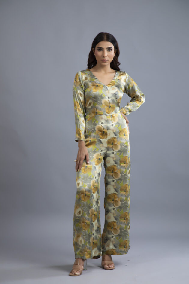 Floral Serenity Jumpsuit - Image 2