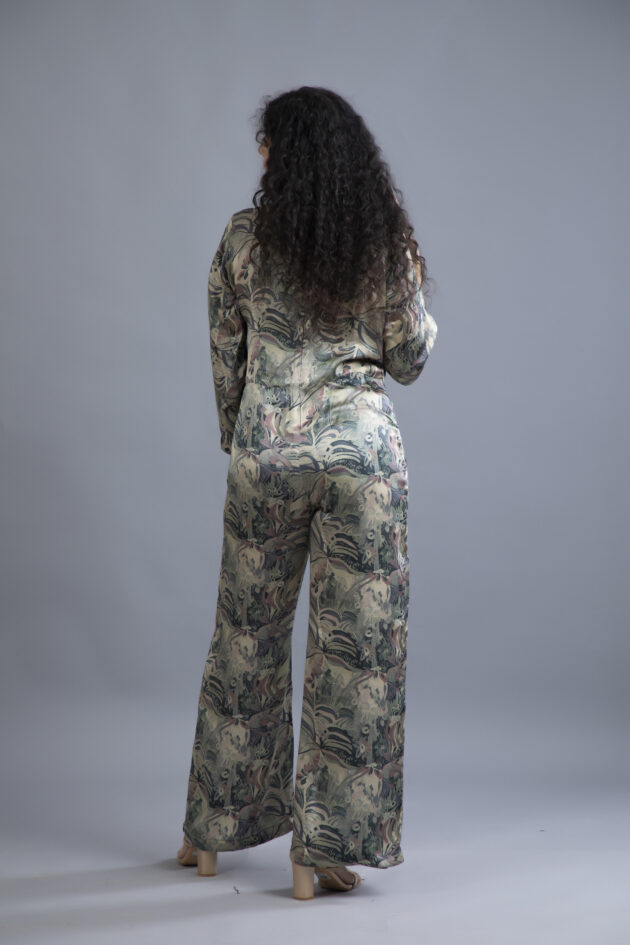 Botanical Drape Jumpsuit - Image 3