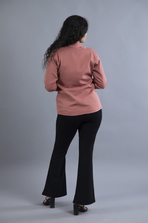 Blush Wave Blazer - Image 4